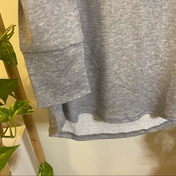 NEW Danskin Yoga + Wine Oh So Soft Lounge Top Shirt Sweater, Medium M, Gray - Picture 4 of 12